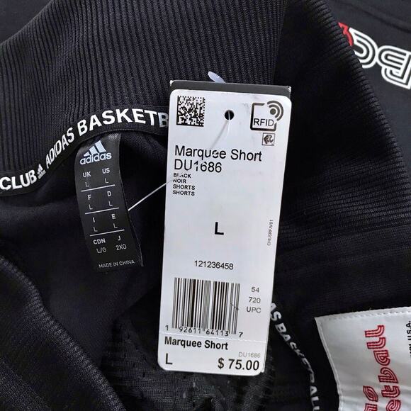 Adidas NWT Performance Basketball Club Sweat Shorts Men L - Picture 11 of 13